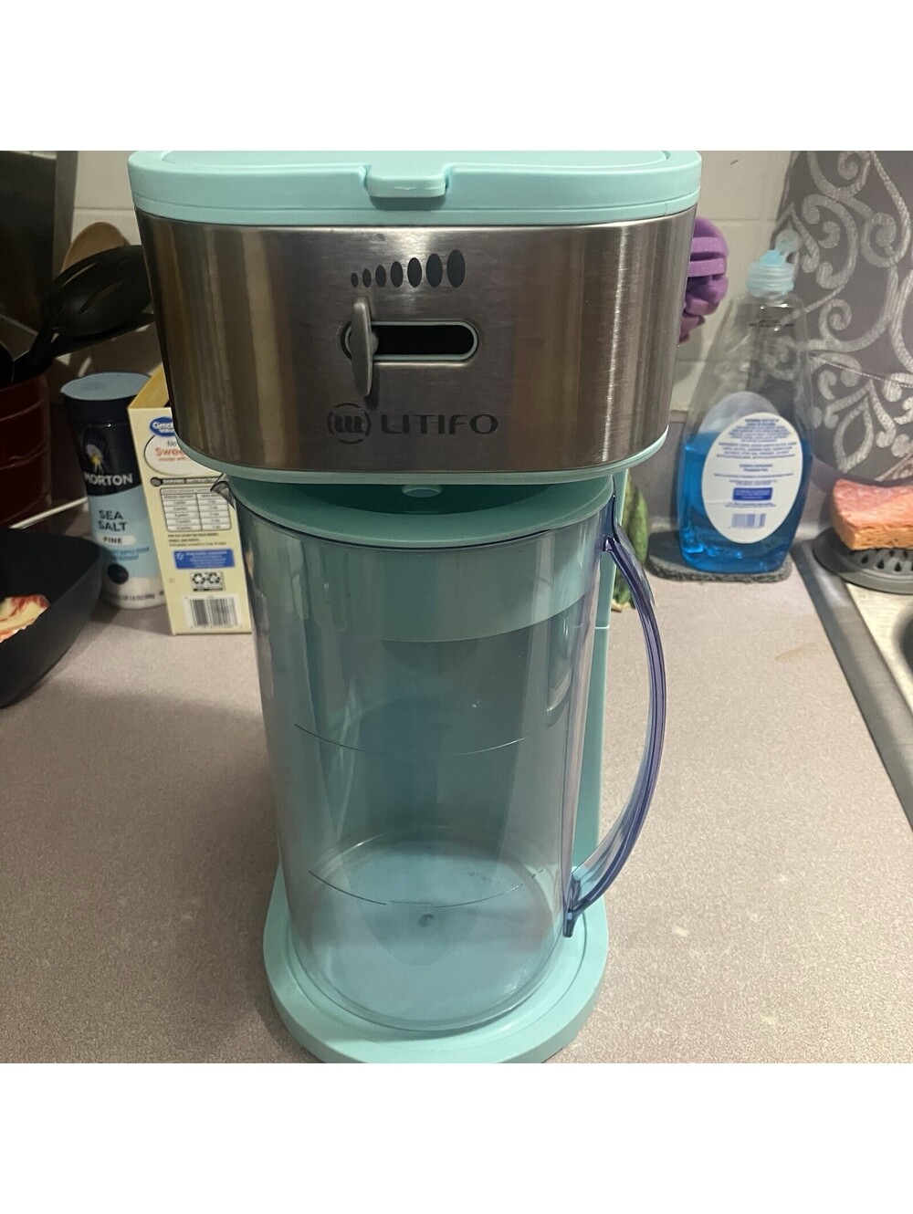 LITIFO Iced Tea Maker and Iced Coffee Maker Brewing System with 2-quart Pitcher